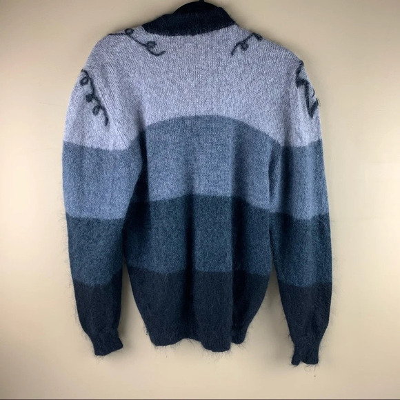 𝅺il talismano fluffy mohair  embroidered cardigan - Picture 2 of 10